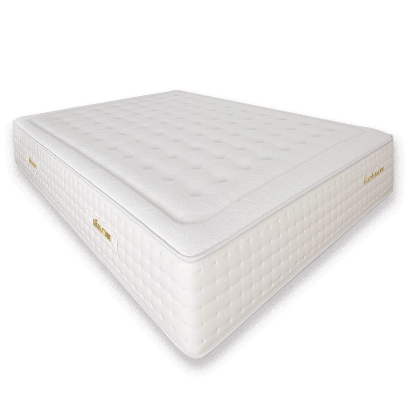 Matnature | Exclusive | Colchón 1200 Muelles Ensacados | Altura 32 cm | Viscosoft Indeformable y Reversible | Firmeza y Adaptabilidad Premium | Tejido Antideslizante (135 x 190 cm)