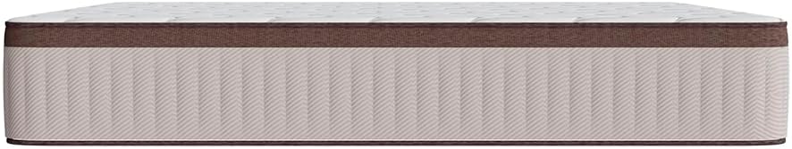 Cecotec Colchón Híbrido Flow 7990 Hybrid 105x190. Multicapa, Núcleo de Muelles Ensacados SpringCore y Viscoelástica ViscoCare+, Altura 30 cm, Firmeza Medio Alta, SeparateMuv & BreathSoft