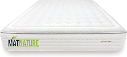 Matnature | Exclusive | Colchón 1200 Muelles Ensacados | Altura 32 cm | Viscosoft Indeformable y Reversible | Firmeza y Adaptabilidad Premium | Tejido Antideslizante (135 x 190 cm)