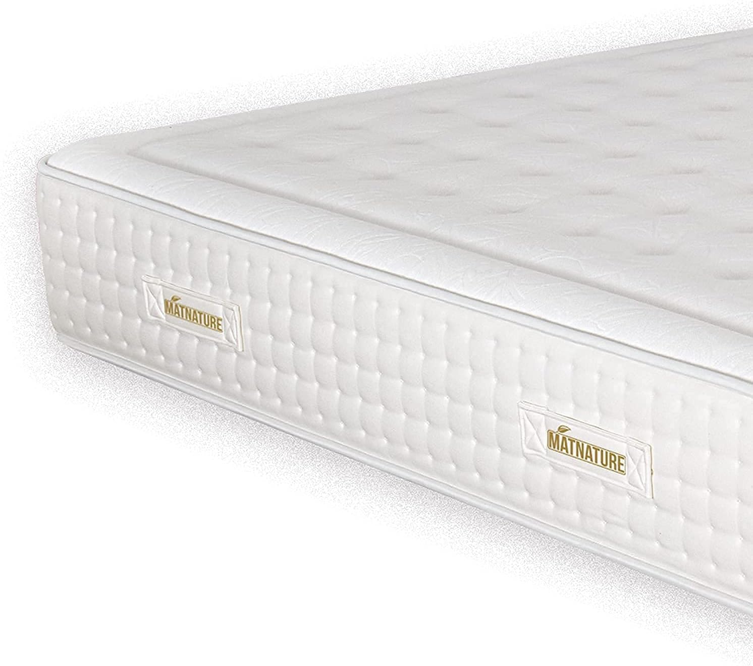 Matnature | Exclusive | Colchón 1200 Muelles Ensacados | Altura 32 cm | Viscosoft Indeformable y Reversible | Firmeza y Adaptabilidad Premium | Tejido Antideslizante (135 x 190 cm)