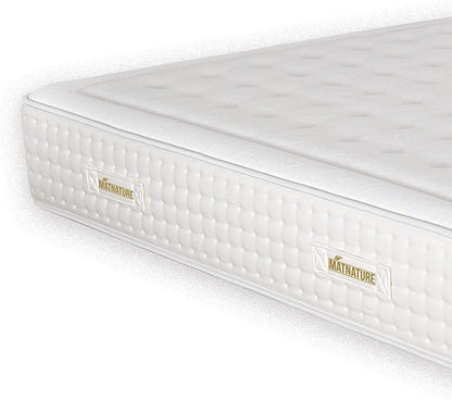 Matnature | Exclusive | Colchón 1200 Muelles Ensacados | Altura 32 cm | Viscosoft Indeformable y Reversible | Firmeza y Adaptabilidad Premium | Tejido Antideslizante (135 x 190 cm)