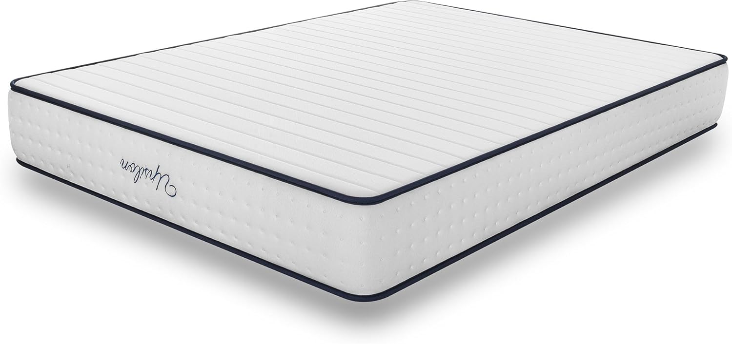 COSMOS - Colchón Viscoelástico 150x190 cm - Altura 30 cm - Upsilon - Espuma HR y Blue Latex - Firme, Transpirable, Hipoalergénico, Ergonómico - Cara Invierno Verano, 7 Zonas Confort