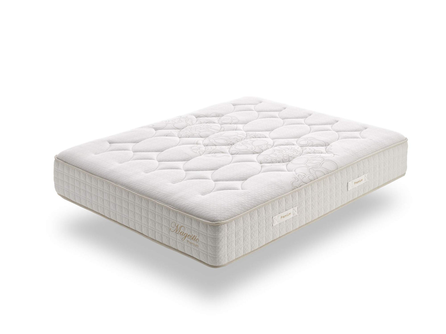 Simpur Low Cost, Colchón Muelles Ensacados Visco Spring Magestic, Altura 30cm, Firmeza 7,5/10, Viscoelástica, 9 Capas Diferenciadas, Independencia de Lechos, Ortopédico, Altura 30 cm, 135x200 cm