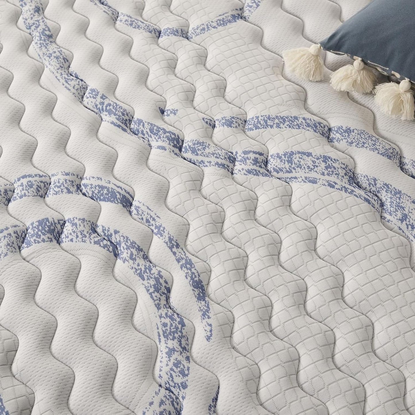 Naturalex - Colchón Viscoelástico Perfectsleep 160x200 cm - 30 cm - Firme - Espuma HR + Blue Látex - Transpirable - Confortable - Ergonómico - Hipoalergénico - Reversible Verano/Invierno
