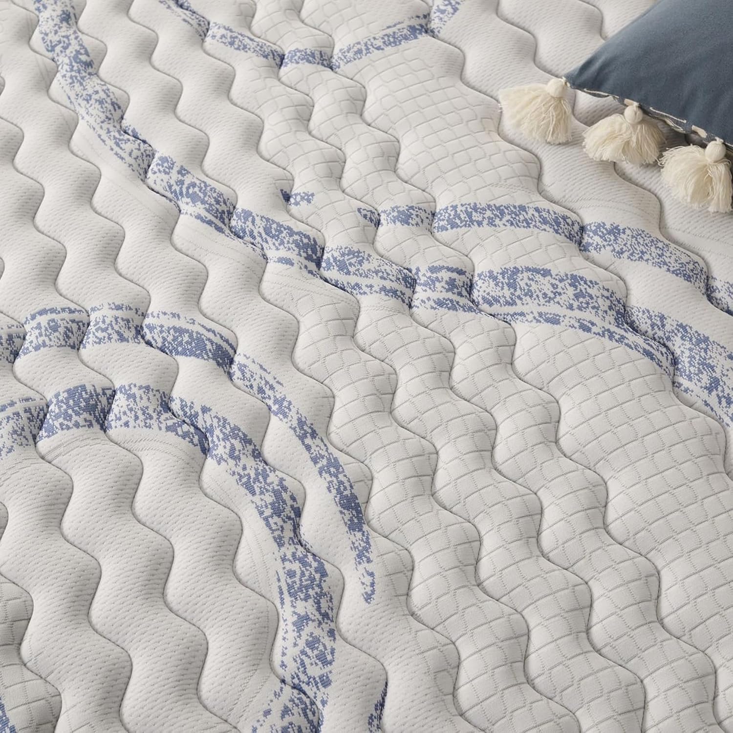 Naturalex - Colchón Viscoelástico Perfectsleep 160x200 cm - 30 cm - Firme - Espuma HR + Blue Látex - Transpirable - Confortable - Ergonómico - Hipoalergénico - Reversible Verano/Invierno