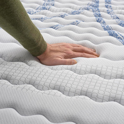 Naturalex - Colchón Viscoelástico Perfectsleep 160x200 cm - 30 cm - Firme - Espuma HR + Blue Látex - Transpirable - Confortable - Ergonómico - Hipoalergénico - Reversible Verano/Invierno